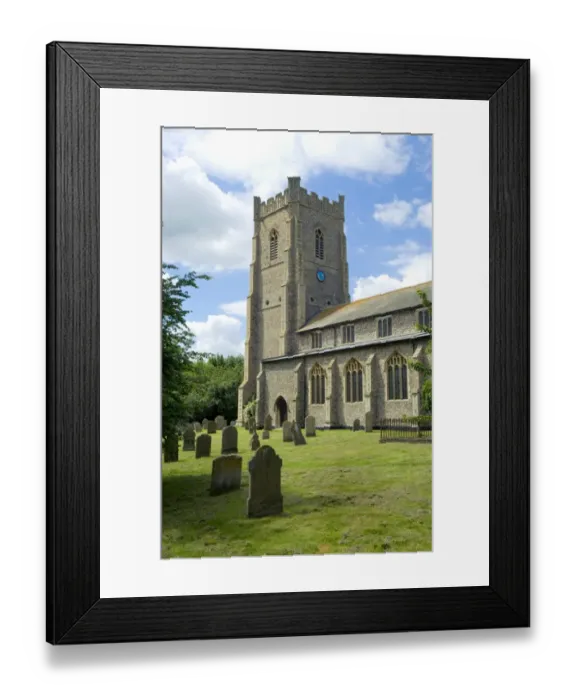 Framed Print : St James Church, Castle Acre, Norfolk N080181 Framed Print : St James Church, Castle Acre, Norfolk N080181