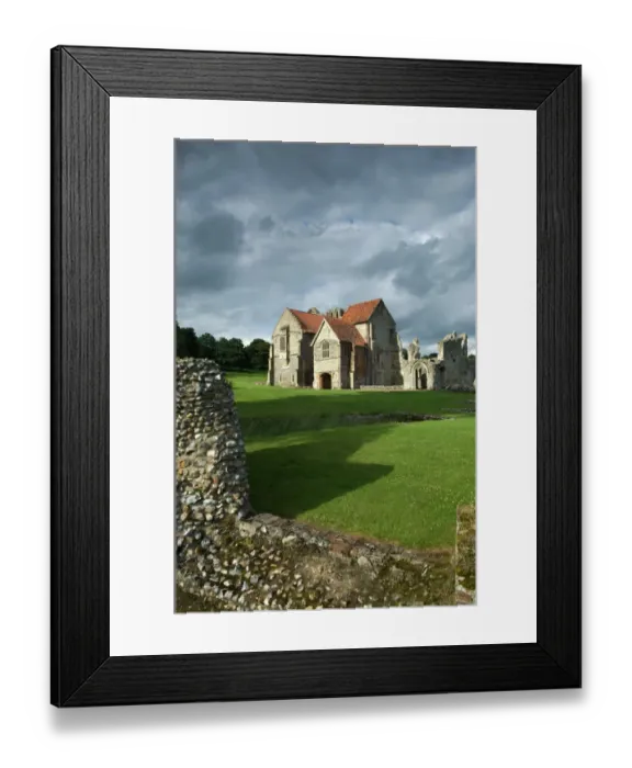 Framed Print : Castle Acre Priory N080188
