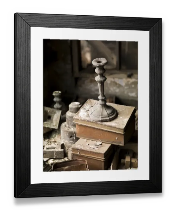 Framed Print : Candlestick, J. W. Evans N080193