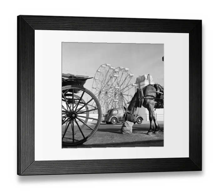 Framed Print : Blackpool Pleasure Beach a047934
