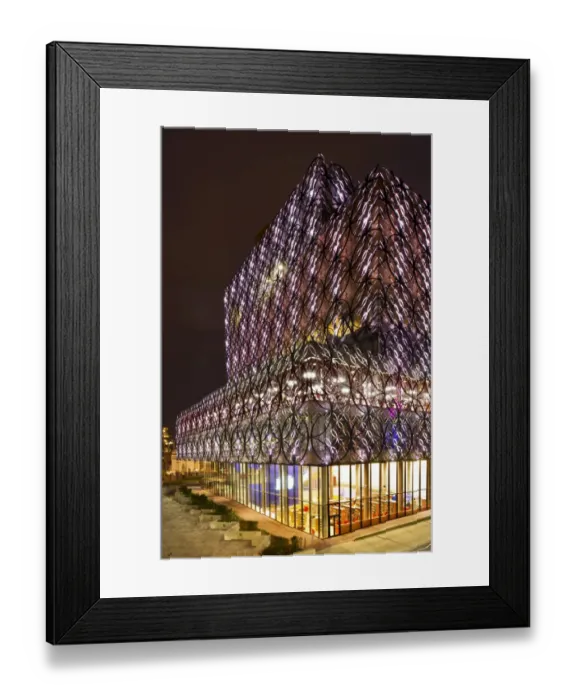 Framed Print : Library of Birmingham DP180933 Framed Print : Library of Birmingham DP180933