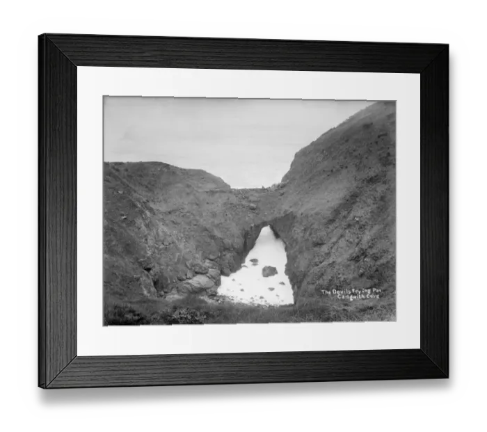 Framed Print : The Devils Frying Pan BB98_02002