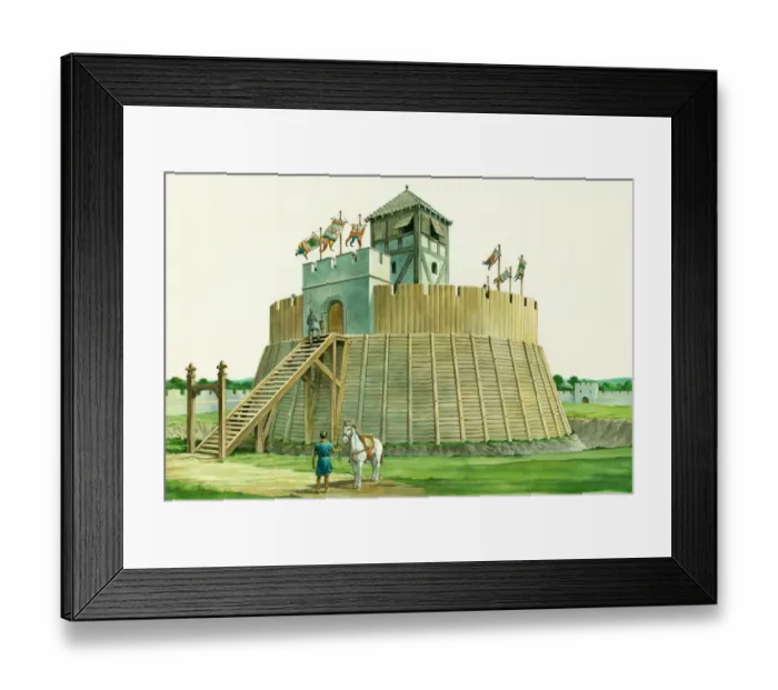 Framed Print : Norman lookout tower IC016_001 Framed Print : Norman lookout tower IC016_001