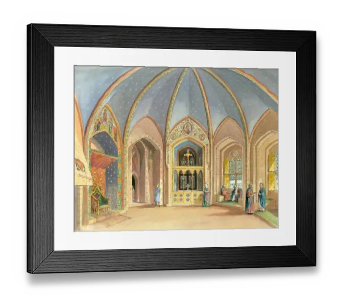 Framed Print : Wakefield Tower, Tower of London IC102_004