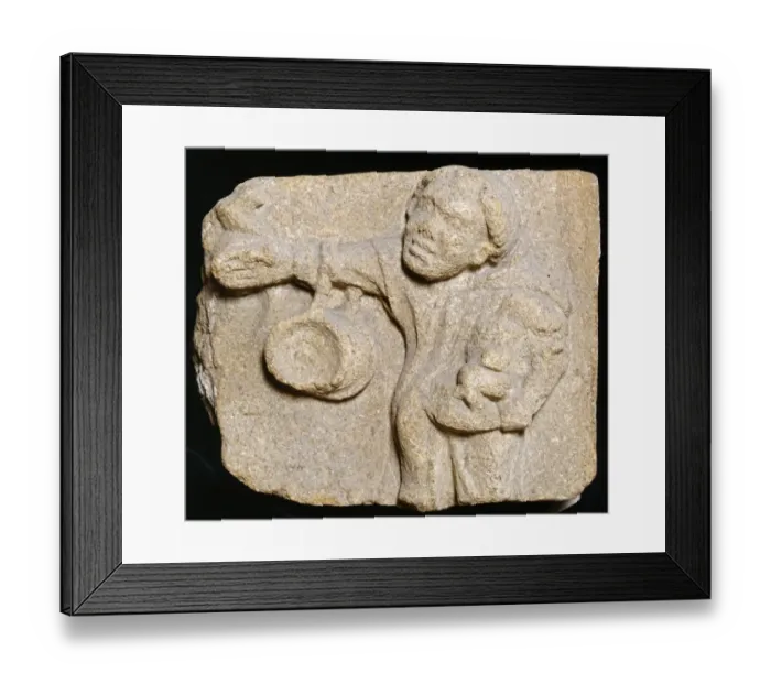 Framed Print : Monk K900091
