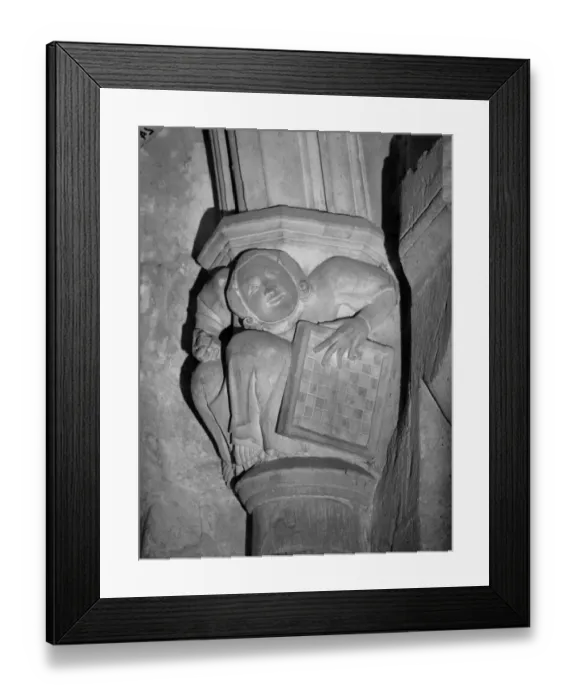 Framed Print : Games player a52_02440