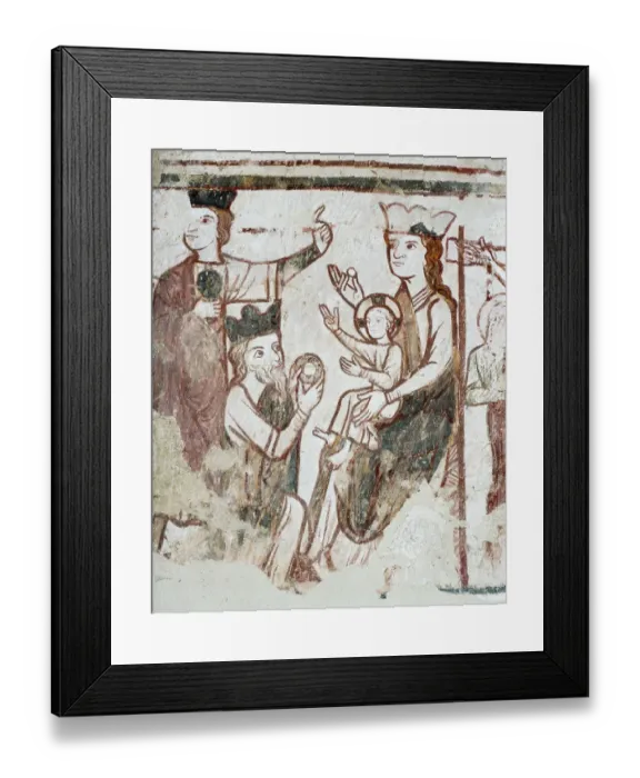 Framed Print : Virgin and Child a058984