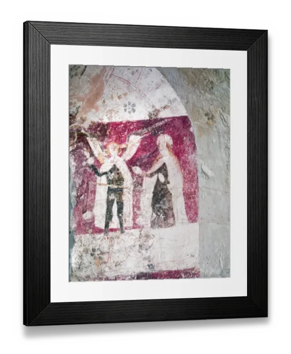 Framed Print : Two figures DP114608
