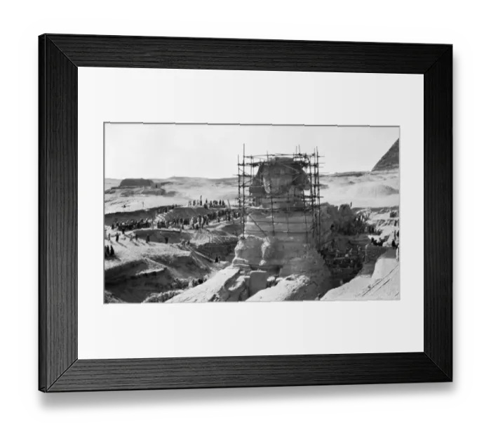 Framed Print : Sphinx, Egypt XAWCF0436 Framed Print : Sphinx, Egypt XAWCF0436