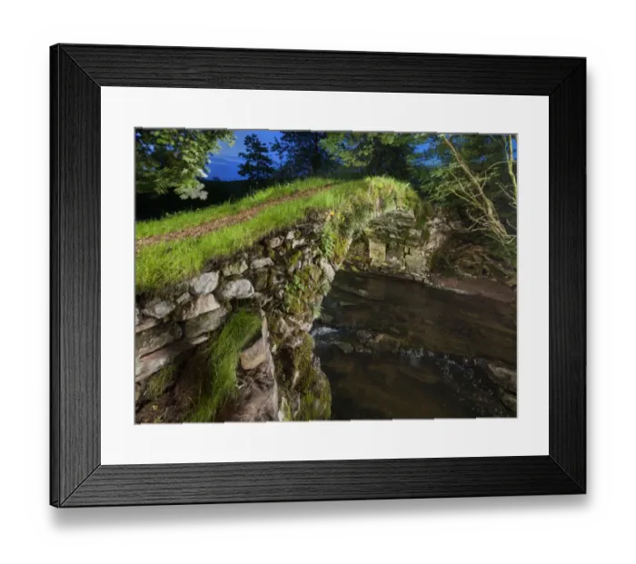 Framed Print : Packhorse Bridge DP169859