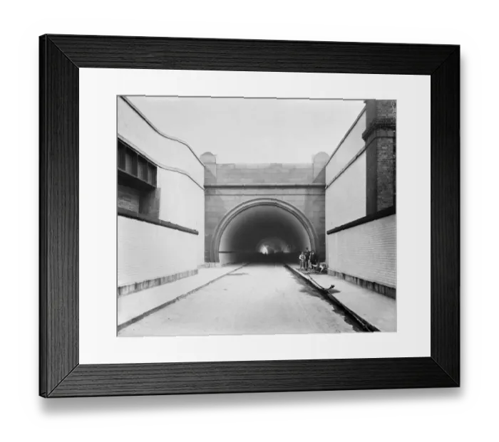 Framed Print : Building Rotherhithe Tunnel BB99_06817