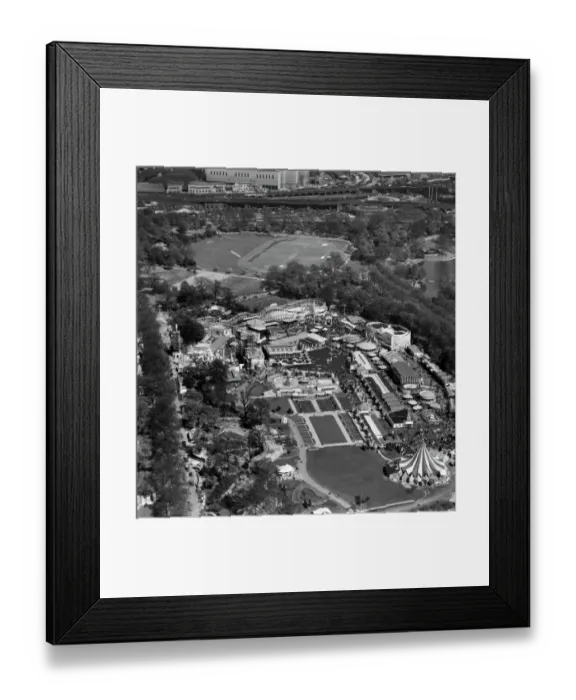 Framed Print : Pleasure Gardens EAW035706 Framed Print : Pleasure Gardens EAW035706