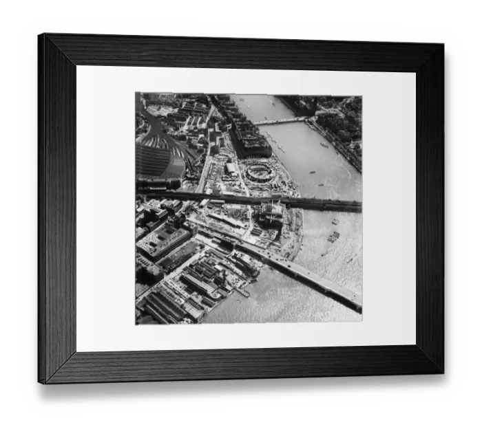Framed Print : Festival site EAW029831 Framed Print : Festival site EAW029831