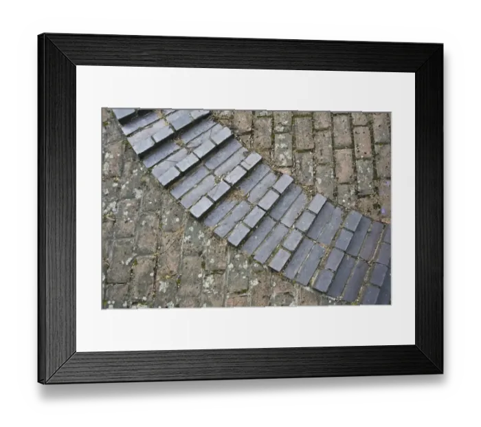 Framed Print : Lock treads DP074235 Framed Print : Lock treads DP074235