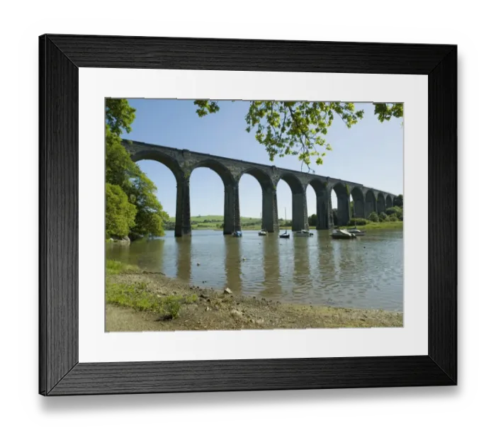 Framed Print : St Germans Viaduct DP049449 Framed Print : St Germans Viaduct DP049449