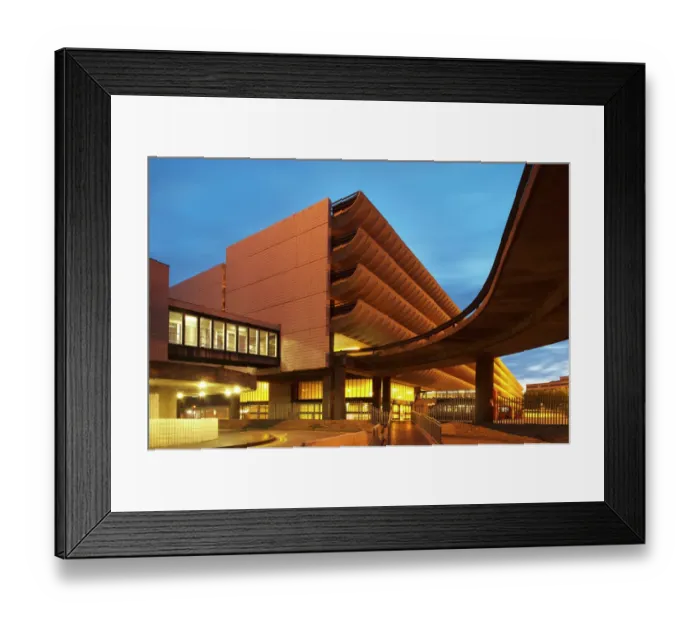 Framed Print : Preston Bus Station DP143109