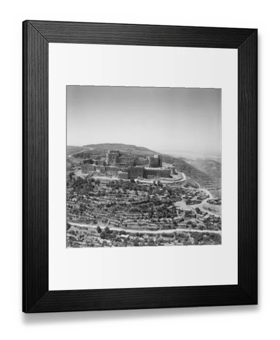 Framed Print : Krak des Chevalier, Syria XAWF04841 Framed Print : Krak des Chevalier, Syria XAWF04841