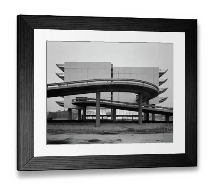 Framed Print : Preston Bus Station JLP01_08_082572 Framed Print : Preston Bus Station JLP01_08_082572
