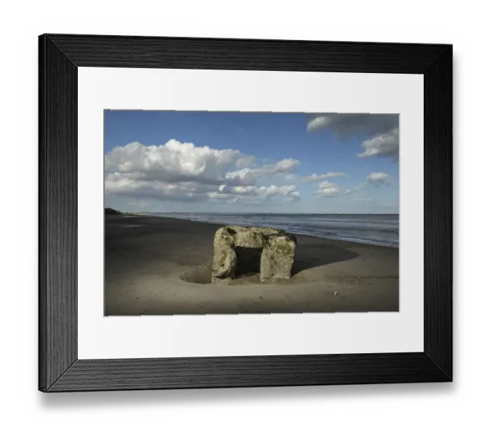 Framed Print : Pillbox DP188407 Framed Print : Pillbox DP188407