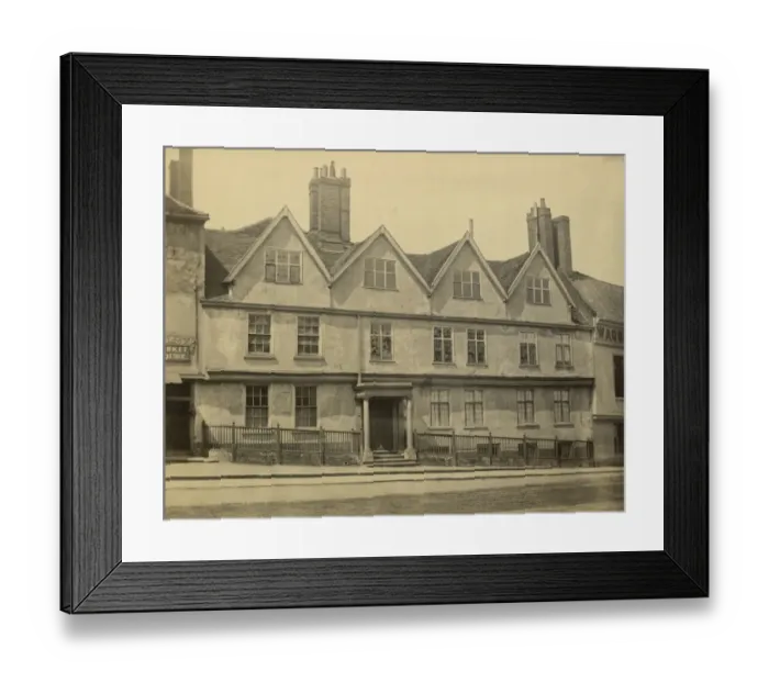 Framed Print : Samson And Hercules House OP27177