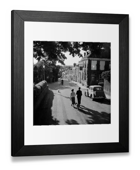 Framed Print : Fore Street, Hatfield a080269