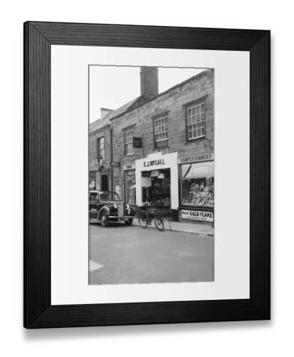 Framed Print : Shopping in Sherborne 1939 BB056811 Framed Print : Shopping in Sherborne 1939 BB056811