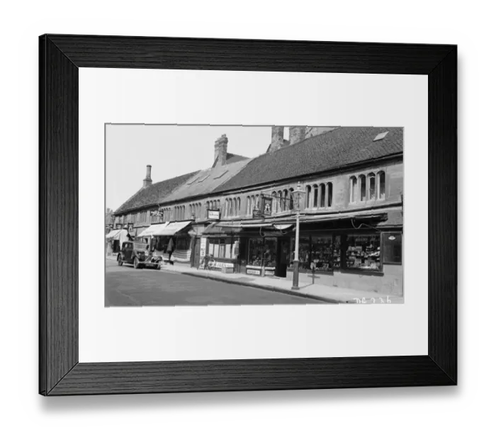 Framed Print : Shopping in Sherborne 1939 BB056810