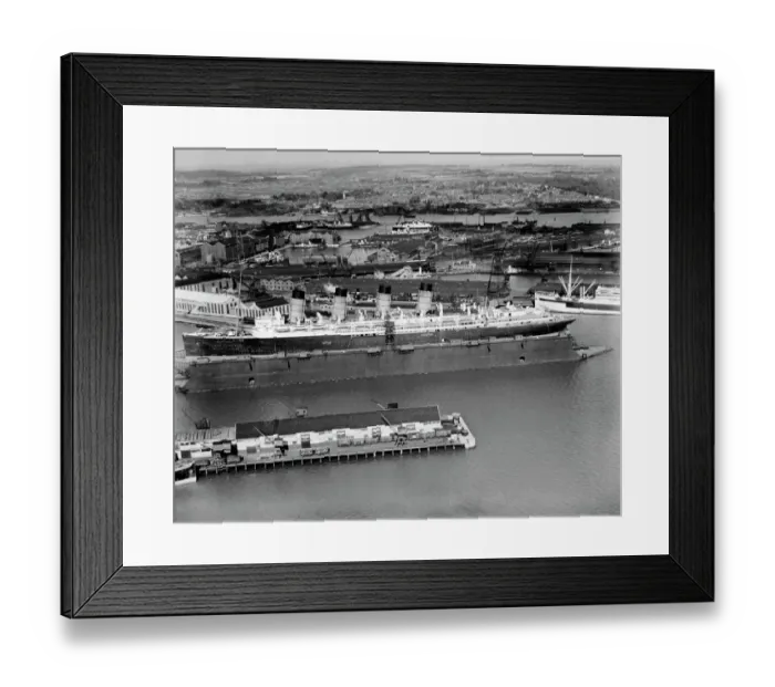 Framed Print : RMS Mauretania EPW041073 Framed Print : RMS Mauretania EPW041073