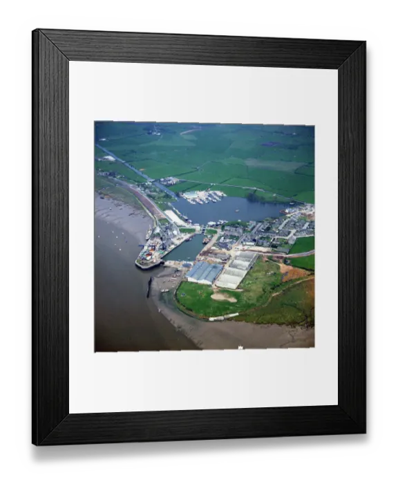 Framed Print : Glasson Dock EAW228113 Framed Print : Glasson Dock EAW228113