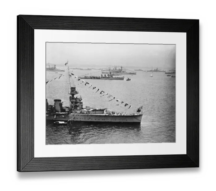 Framed Print : Spithead Review 1924 EPW011377
