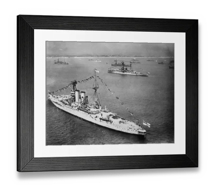 Framed Print : Spithead Review 1924 EPW011376