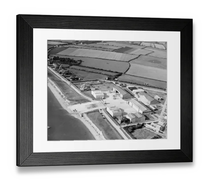 Framed Print : Seaplane sheds EPW024422