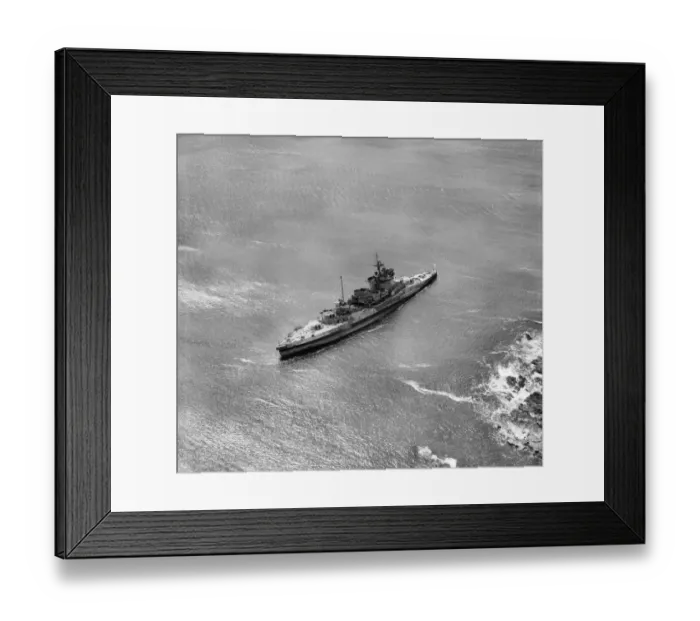 Framed Print : HMS Warspite EAW005977