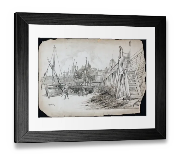 Framed Print : Folkestone, Kent CGH01_01_1133 Framed Print : Folkestone, Kent CGH01_01_1133