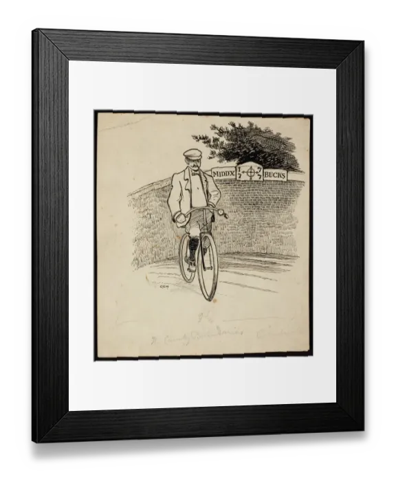 Framed Print : The County Line CGH01_01_0098