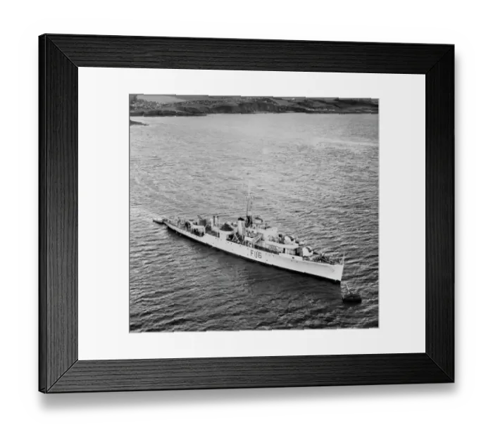 Framed Print : HMS Amethyst EAW031911