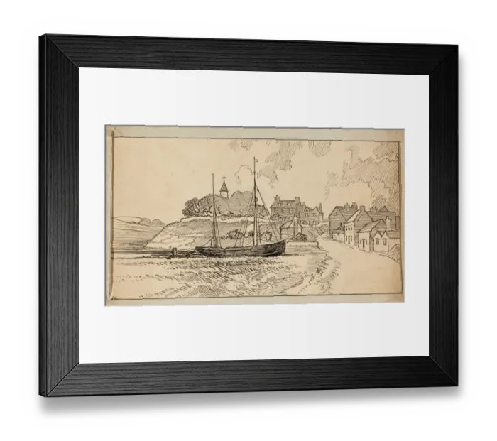 Framed Print : The landing place CGH01_01_1079
