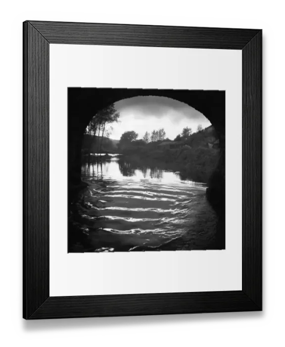 Framed Print : River Barle, Somerset a079491