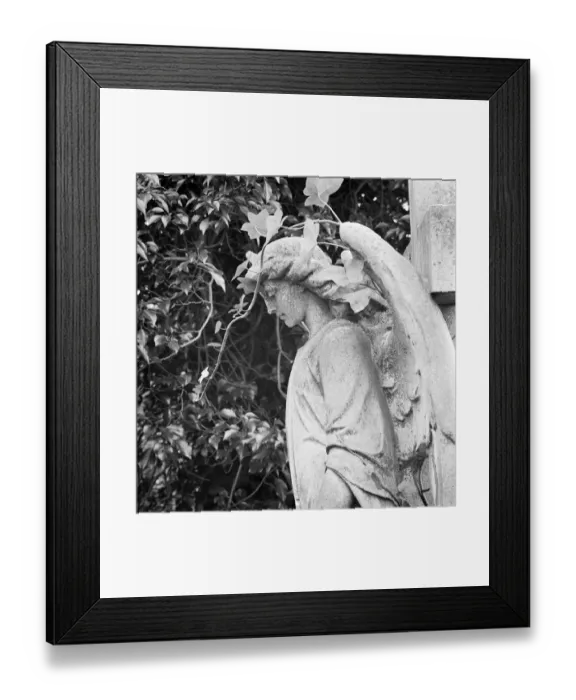 Framed Print : Statue of an angel a073601 Framed Print : Statue of an angel a073601