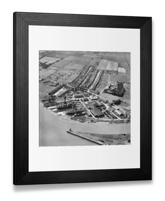 Framed Print : Shipyard at Goole EAW030613 Framed Print : Shipyard at Goole EAW030613