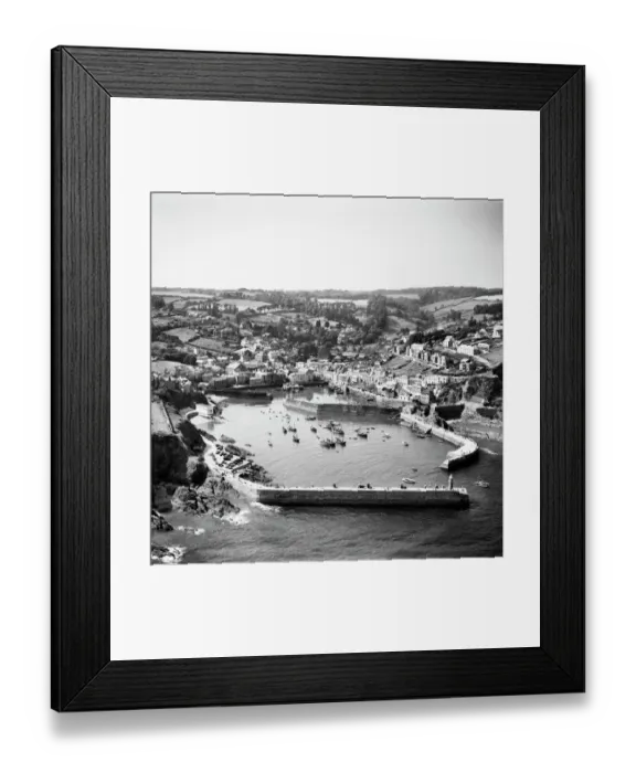 Framed Print : Mevagissey Harbour EAW051337 Framed Print : Mevagissey Harbour EAW051337