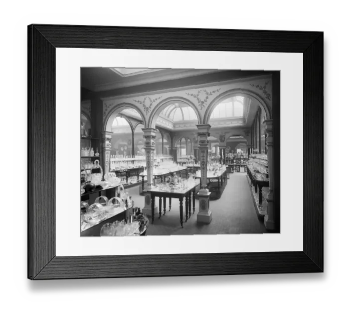 Framed Print : Victorian Department Store BL10575