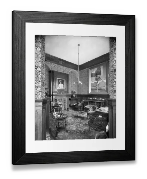 Framed Print : Stanmore Hall interior BL11286