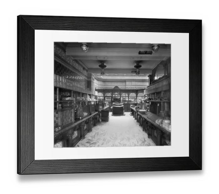 Framed Print : Victorian shop BL11535
