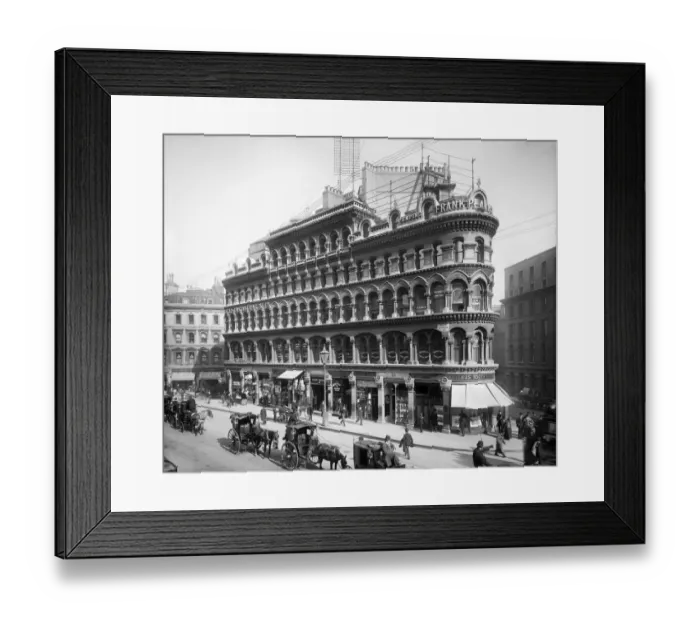 Framed Print : Albert Buildings BL15329