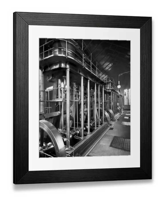 Framed Print : Pumping Station BL16280_013
