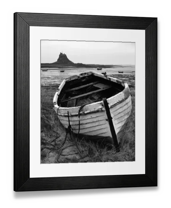 Framed Print : Lindisfarne Castle N080248