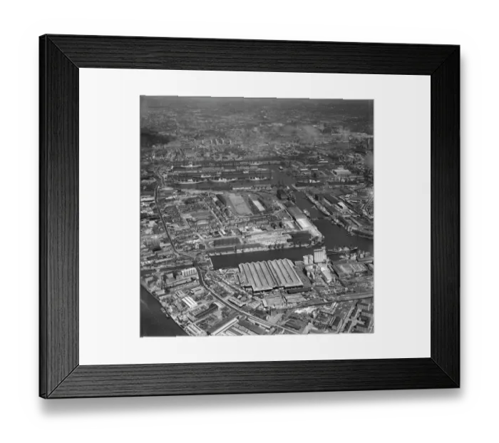 Framed Print : Millwall Docks EAW112904 Framed Print : Millwall Docks EAW112904