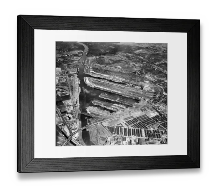 Framed Print : Salford Docks EAW006236 Framed Print : Salford Docks EAW006236