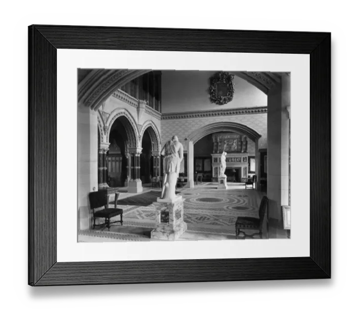 Framed Print : Eaton Hall BL08262